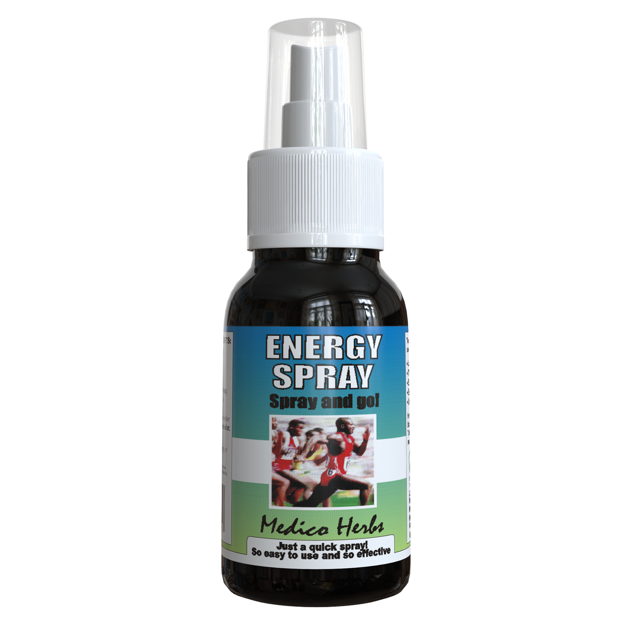ENERGY HERBAL SPRAY - 50ml | With Ginseng & Astragalus | Supports Natural Vitality