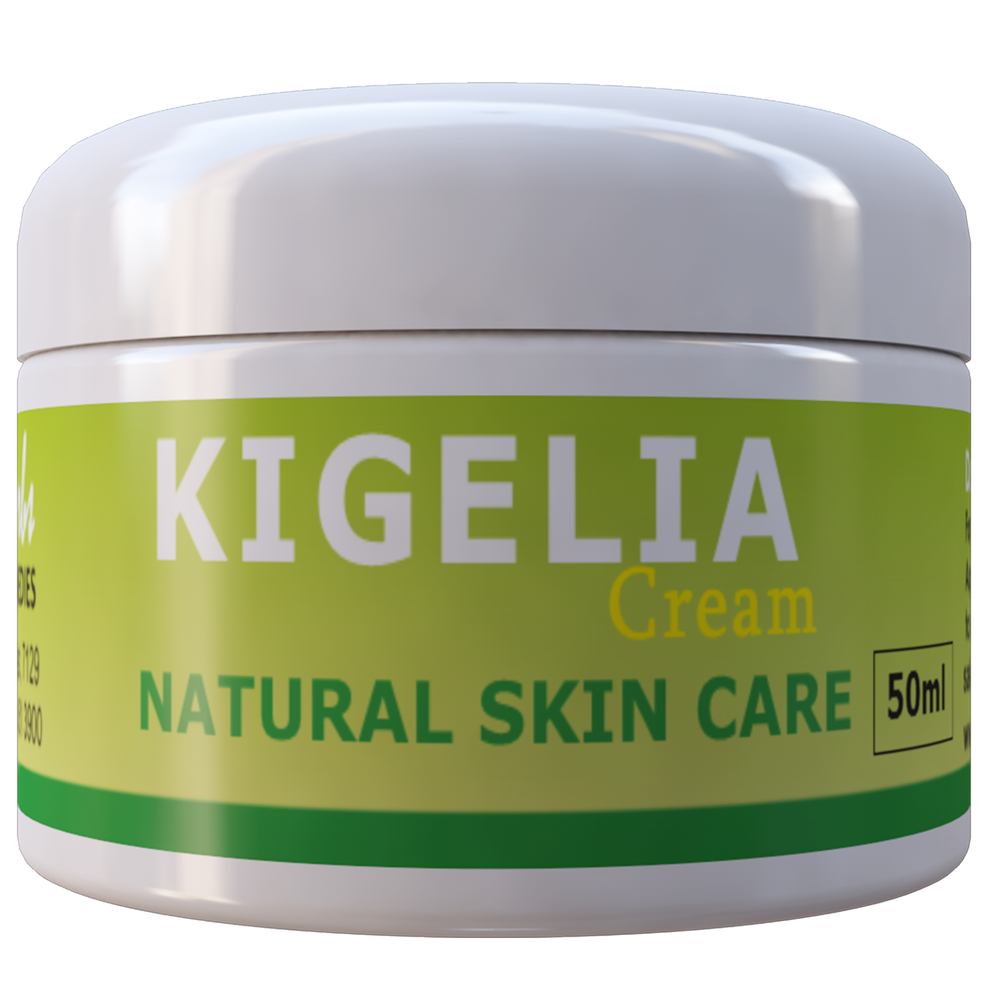 Kigelia Cream 50ml for Eczema, Psoriasis, Dermatitis, Cold Sores, Verrucas