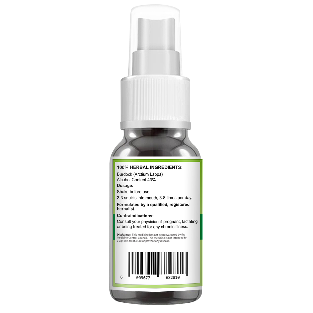 Burdock Root Tincture 50ml (Arctium lappa) x 2 bot