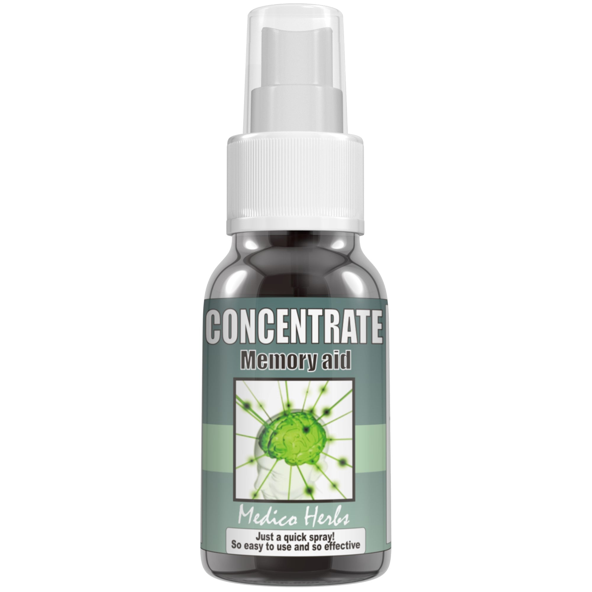 Concentrate Spray 50ml - Improve Memory & Mental Function with our 100% Natural Spray